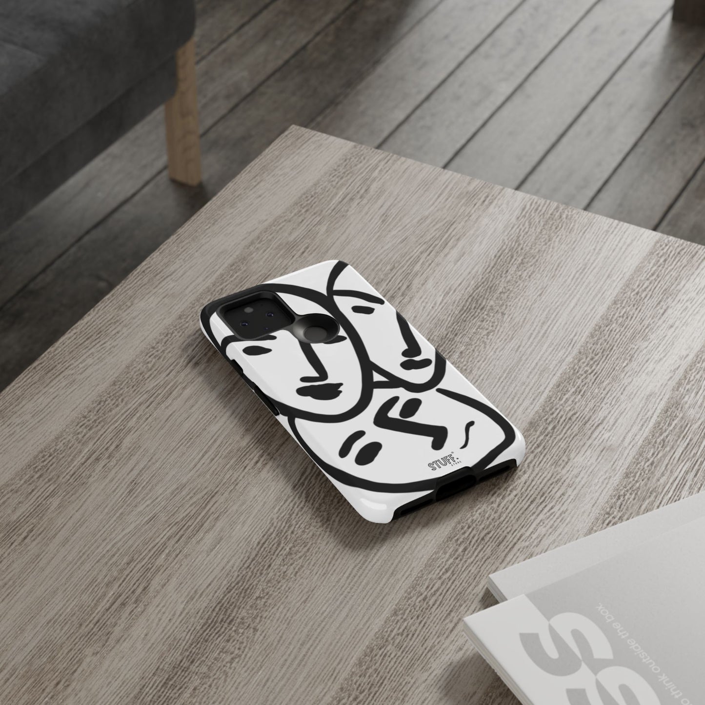 Les Trois Visages | Coque résistante double protection — inspiration Matisse