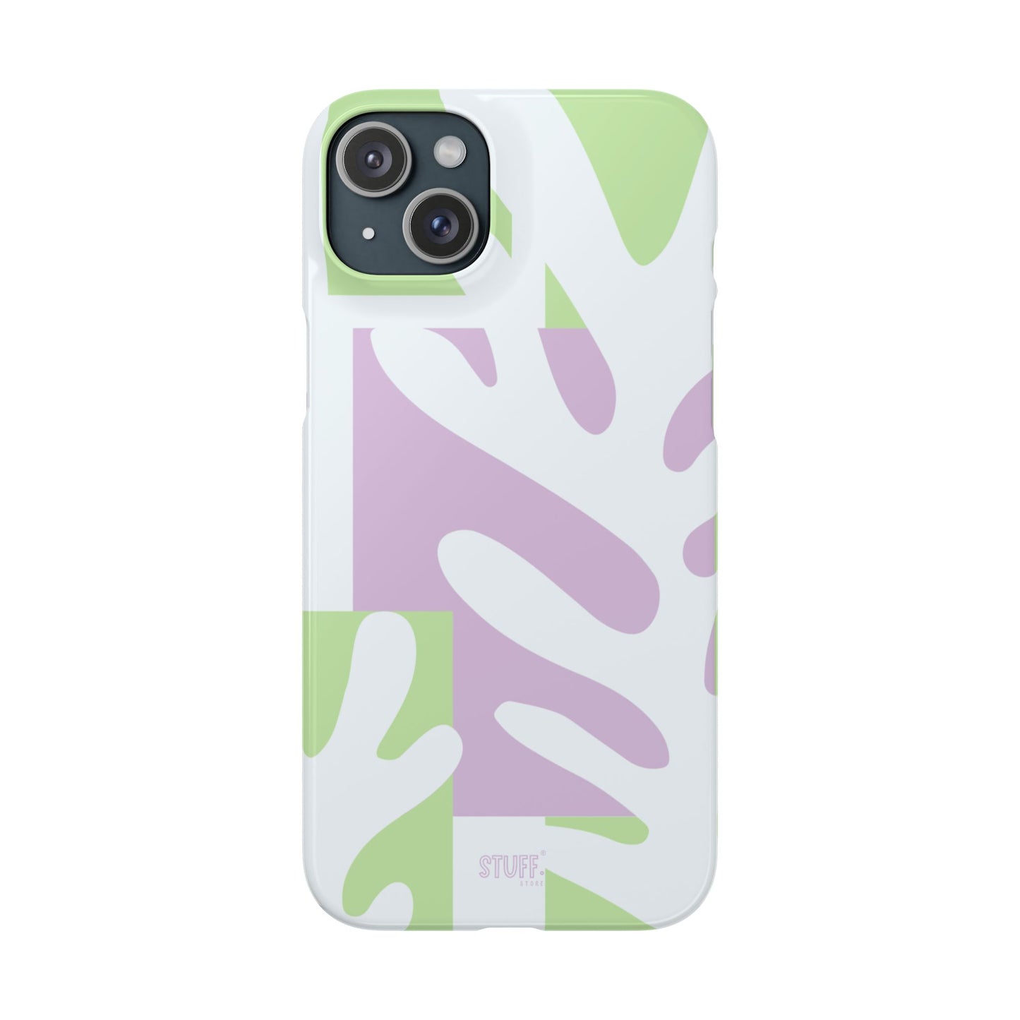 Natura Case | Coque snap légère et résistante avec Design Floral inspiration Matisse