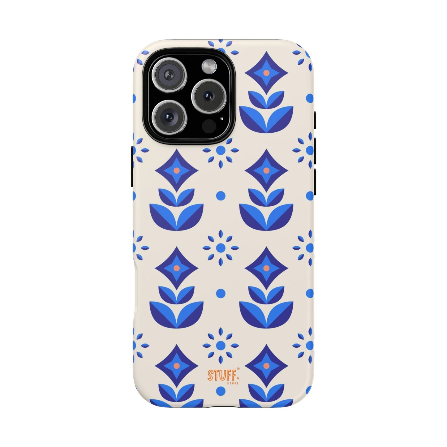 Floral Case | Coque résistante double protection avec Design Fleuri