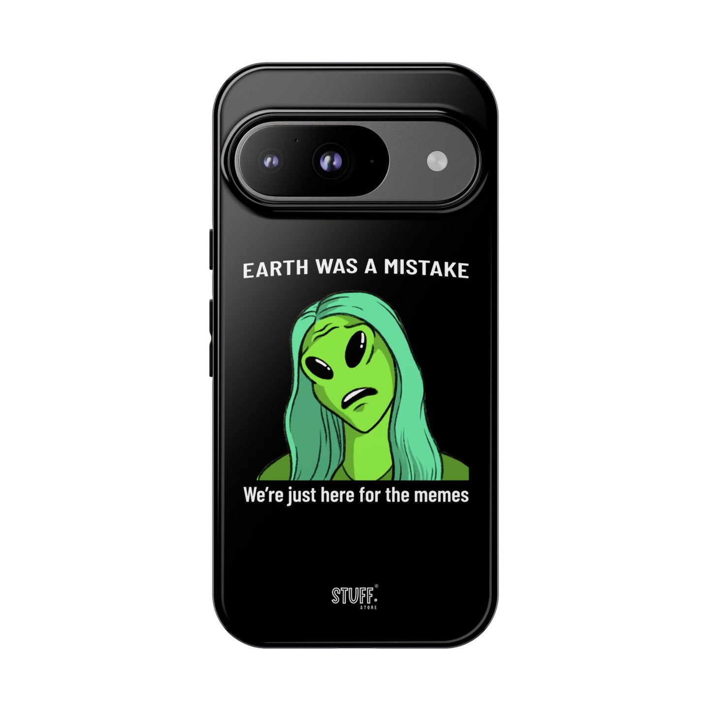 Meme Liking Alien Case | Coque résistante double protection pour les amateurs de Pop Culture