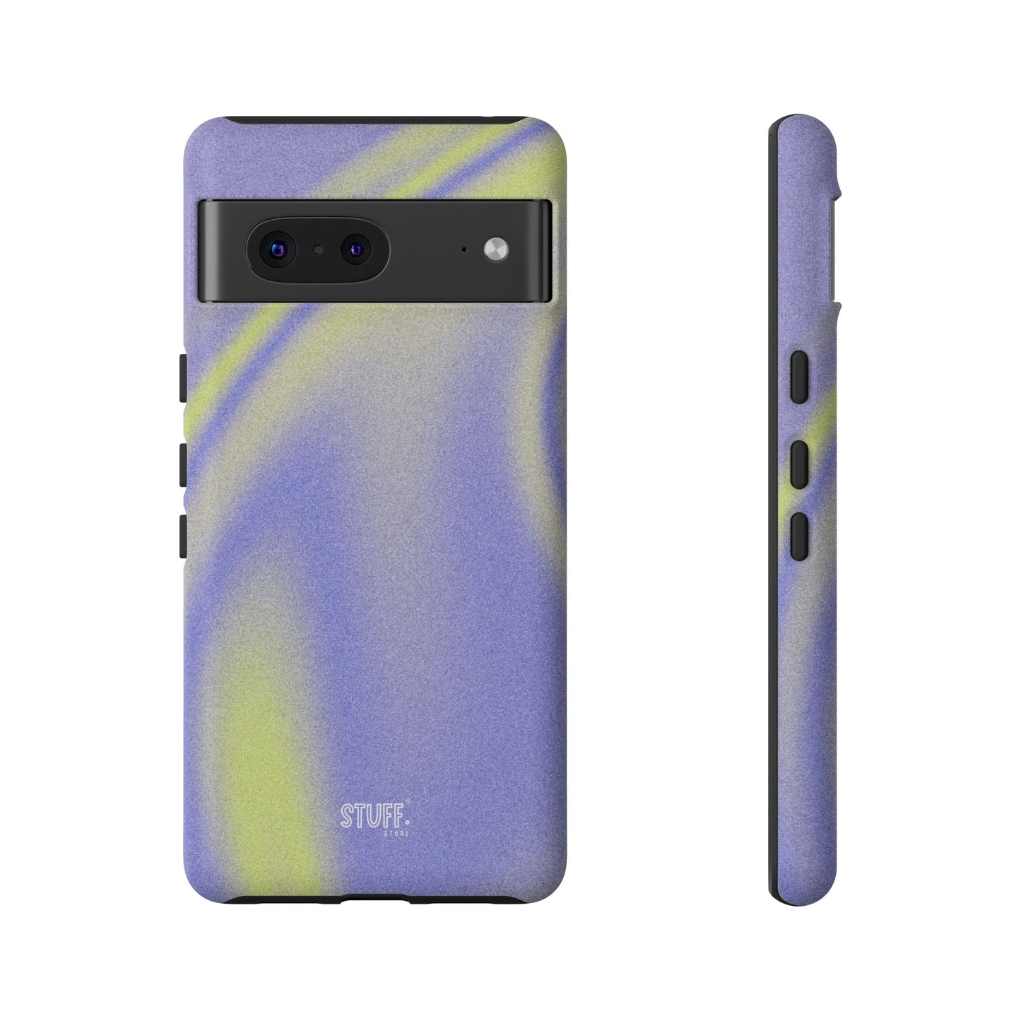 Vibrant Case | Coque résistante double protection anti-choc - Violet & Jaune