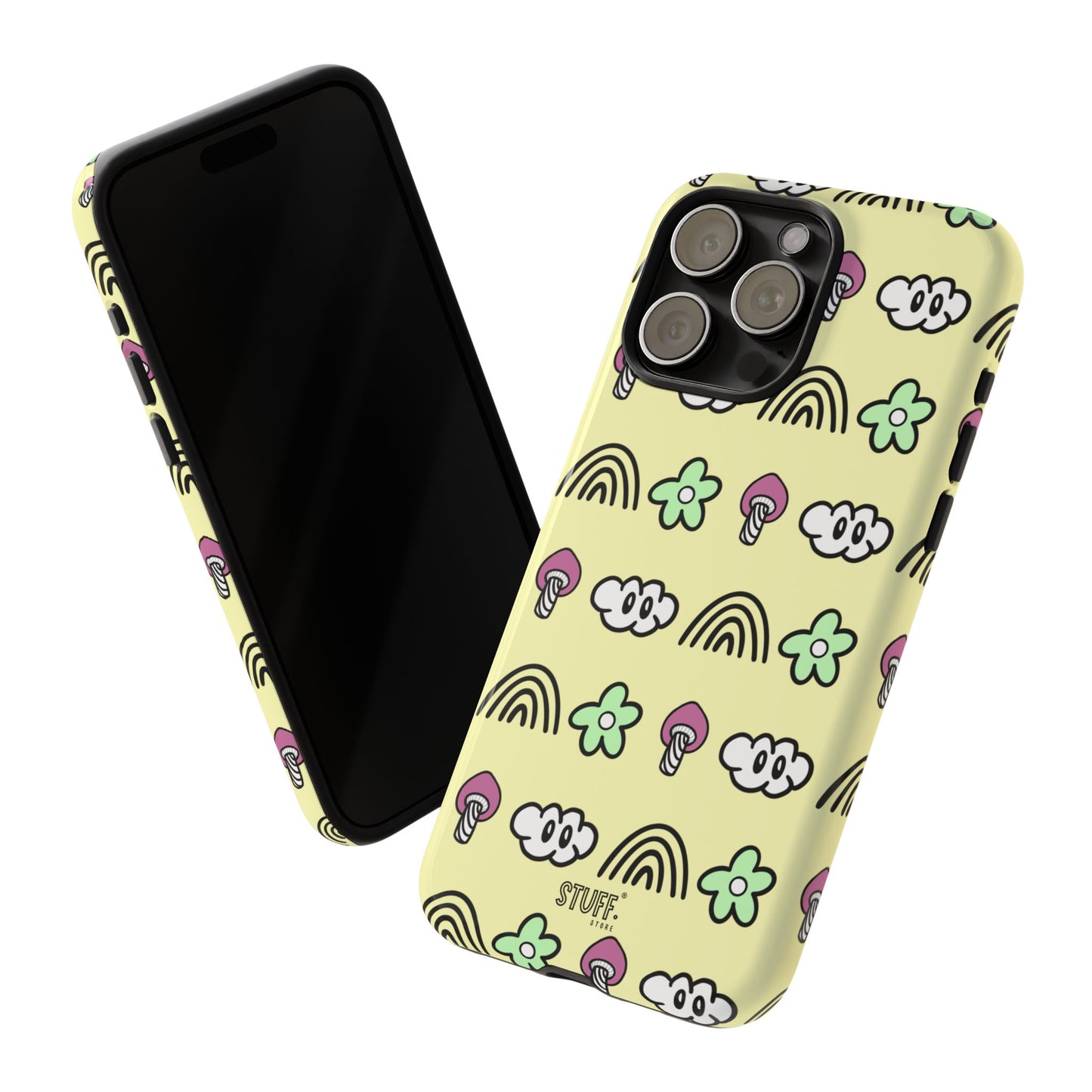 Pixie Case | Coque résistante double protection — Collection Pixie — Jaune