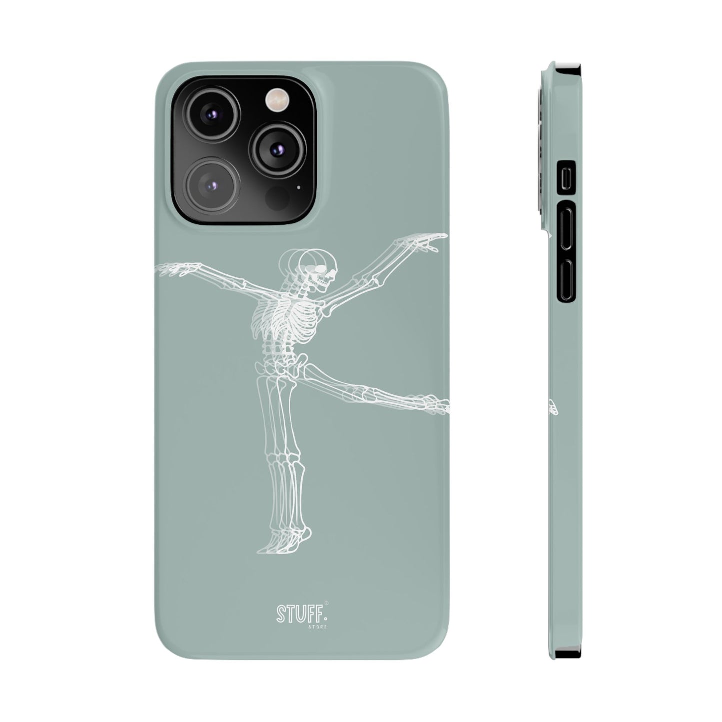 Bone-a-Rina | Coque slim durable et anti-chocs avec Design de Squelette Ballerine
