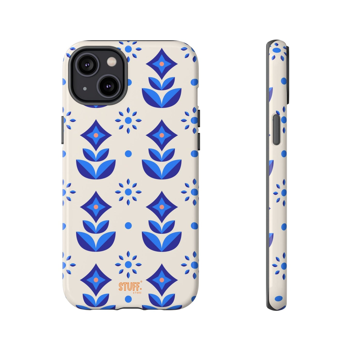 Floral Case | Coque résistante double protection avec Design Fleuri