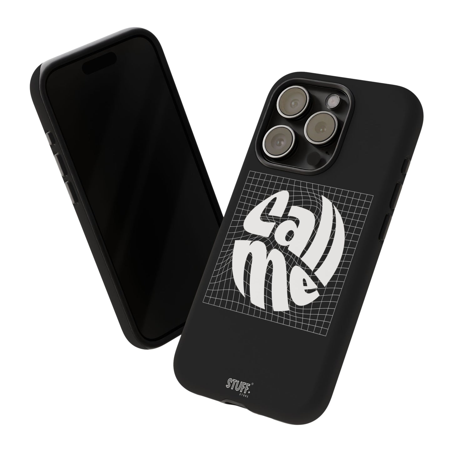 Call Me Case | Coque résistante double protection - Noir Effet Mat
