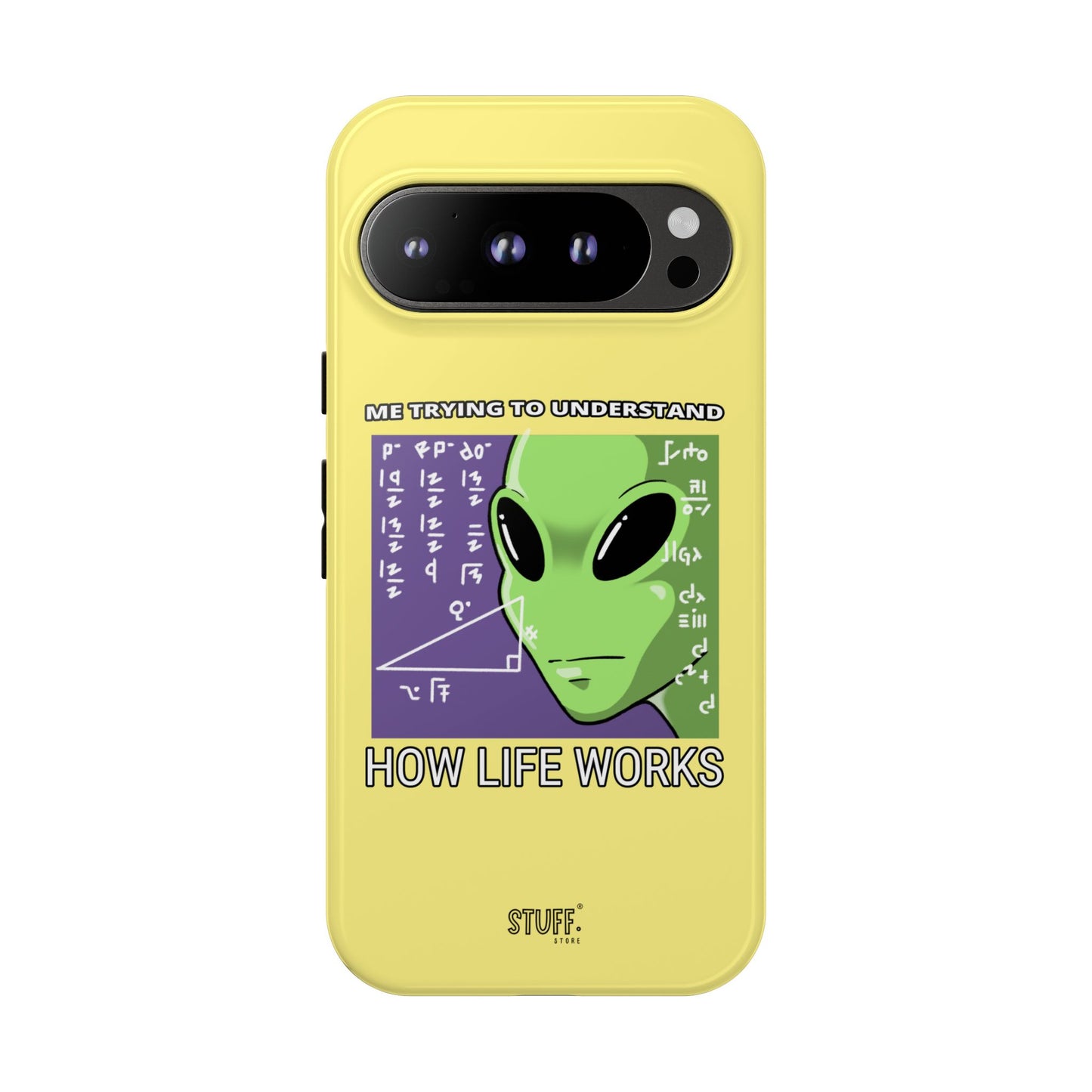 Confused Alien Case | Coque résistante Dual Protect anti-choc