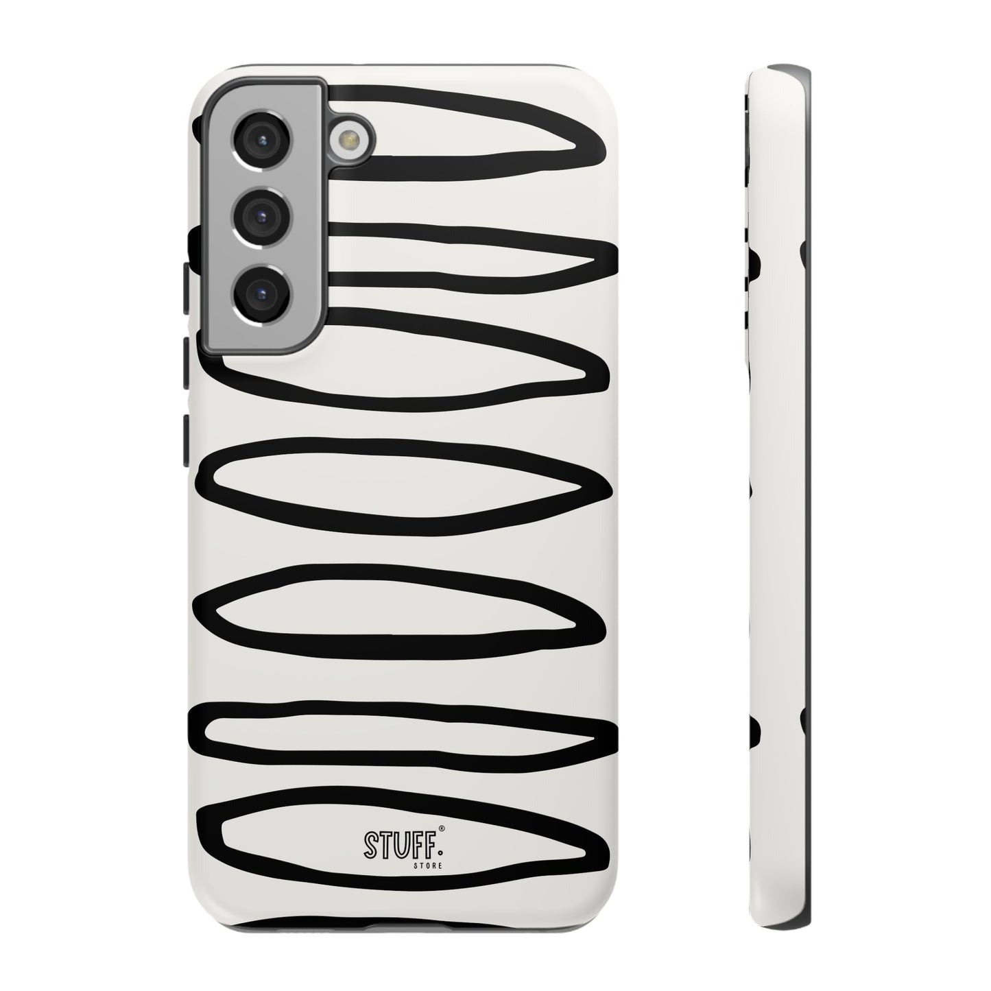 Loopy Case | Coque résistante double protection - Motif cercles abstraits