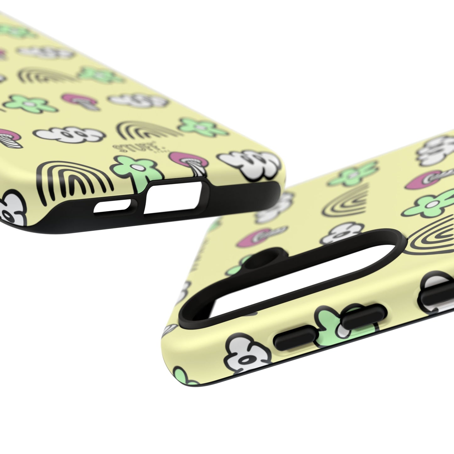 Pixie Case | Coque résistante double protection — Collection Pixie — Jaune