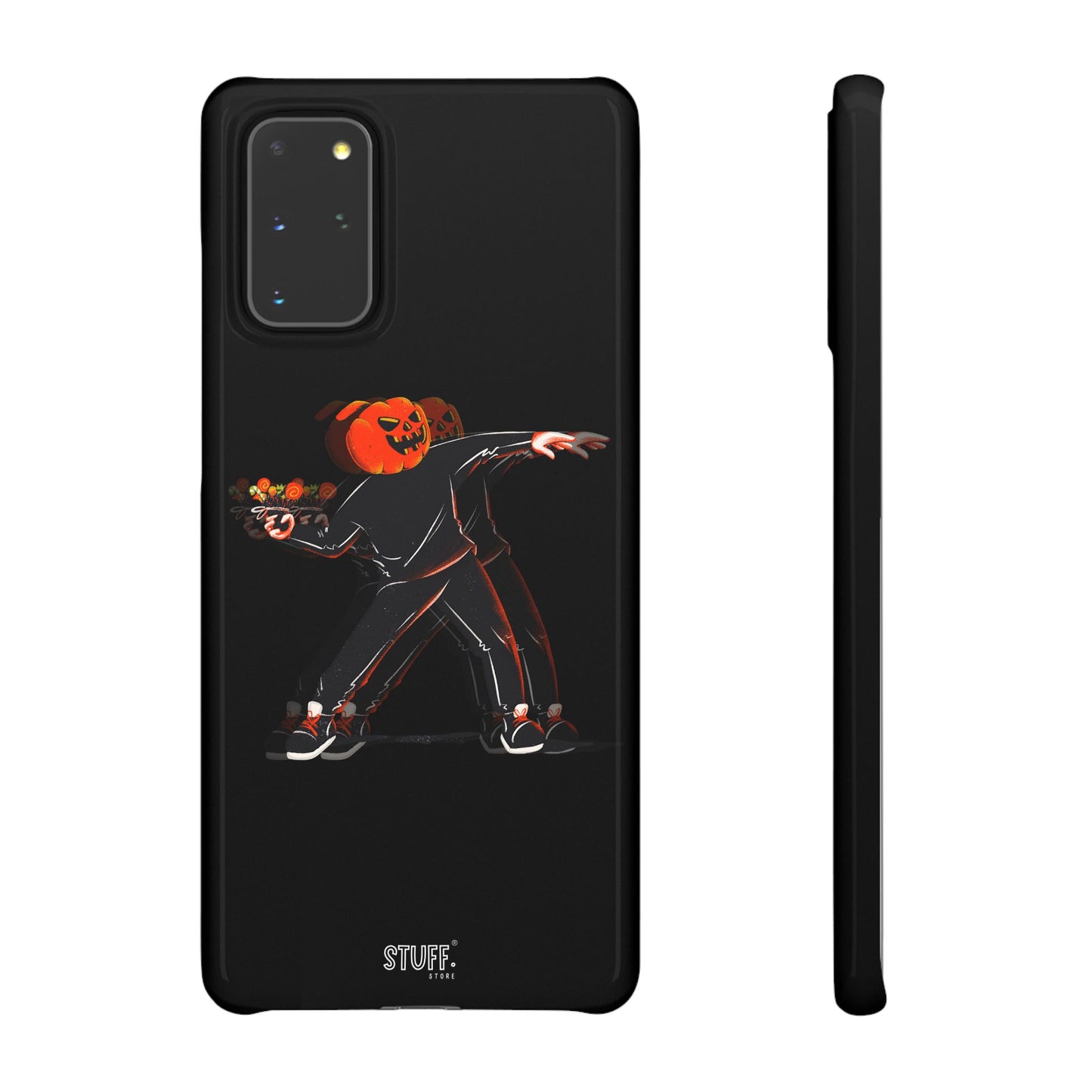Pumpksy | Coque snap légère et résistante inspiration Banksy – Noir