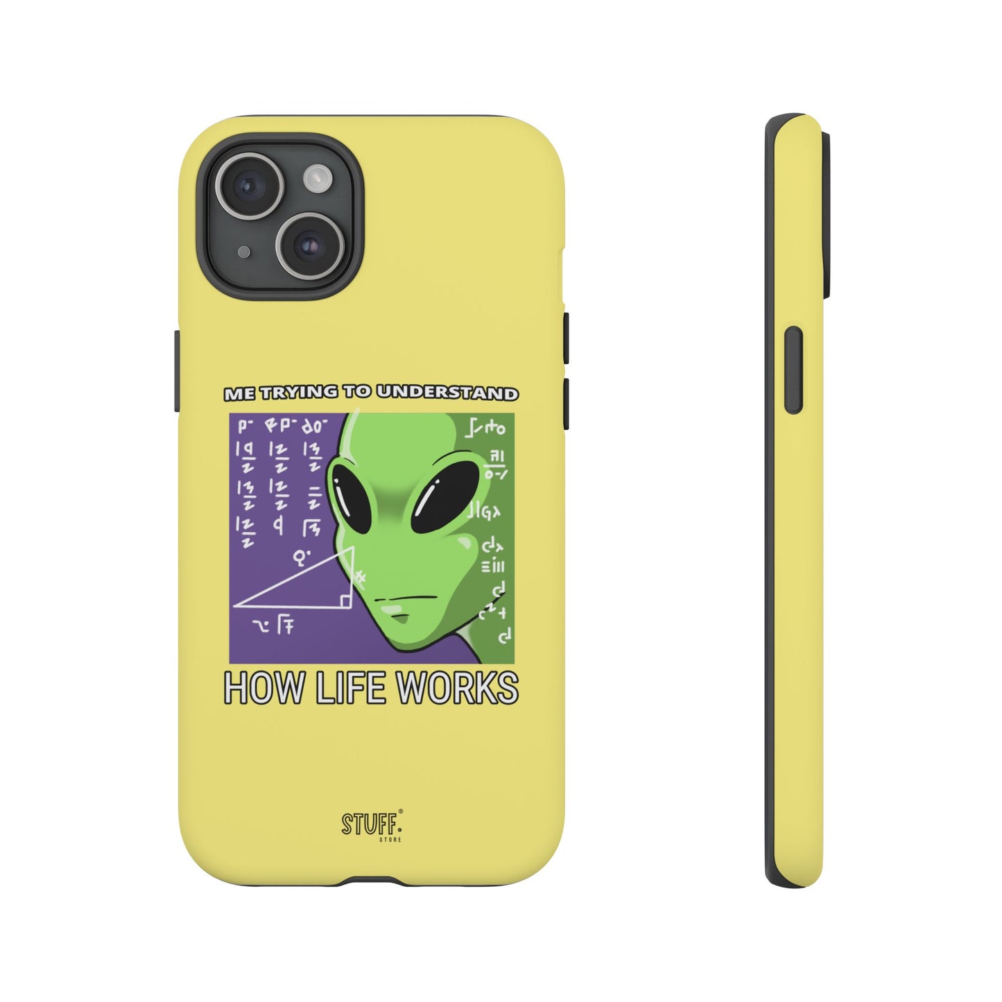 Confused Alien Case | Coque résistante Dual Protect anti-choc