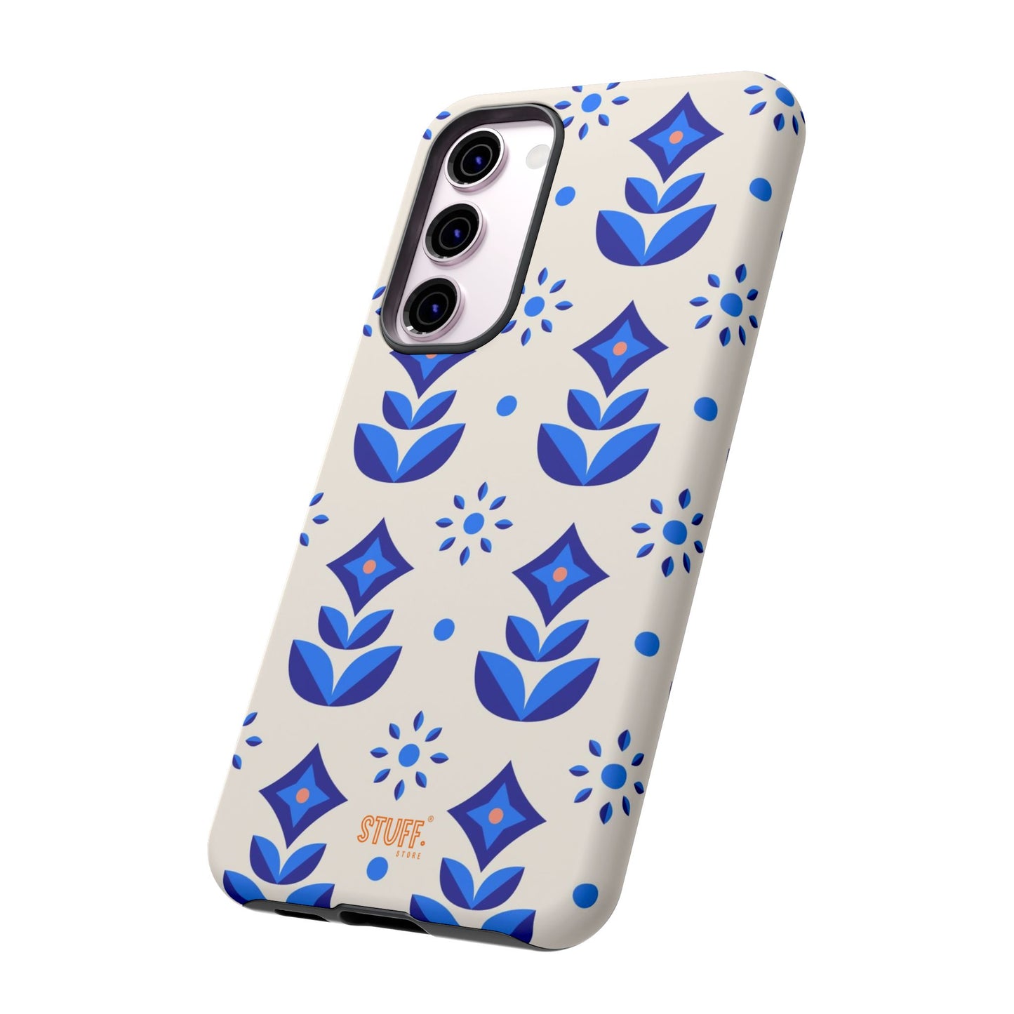 Floral Case | Coque résistante double protection avec Design Fleuri