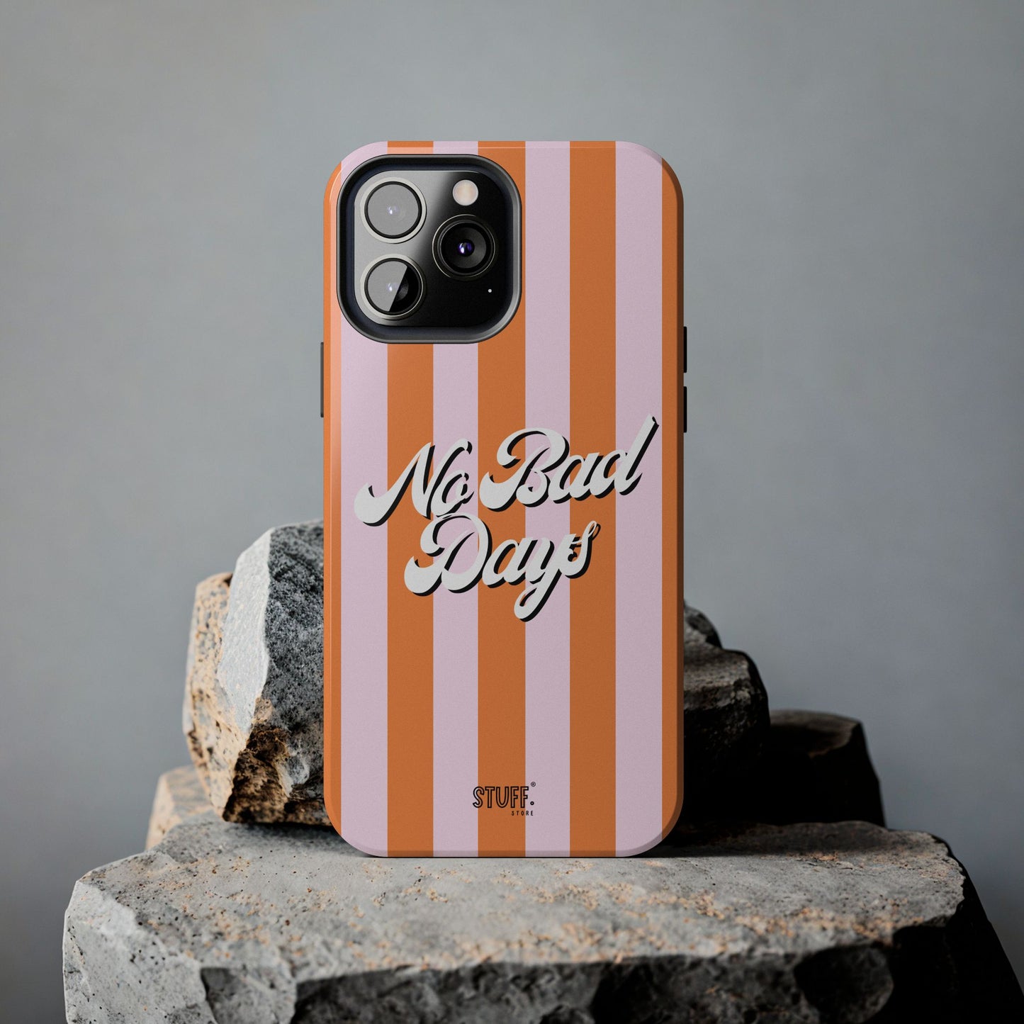 No Bad Days Case | Coque résistante double protection avec phrase positive