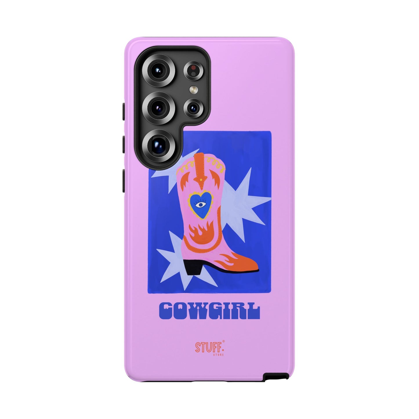 Cowgirl Case | Cose résistante double protection avec Design Western