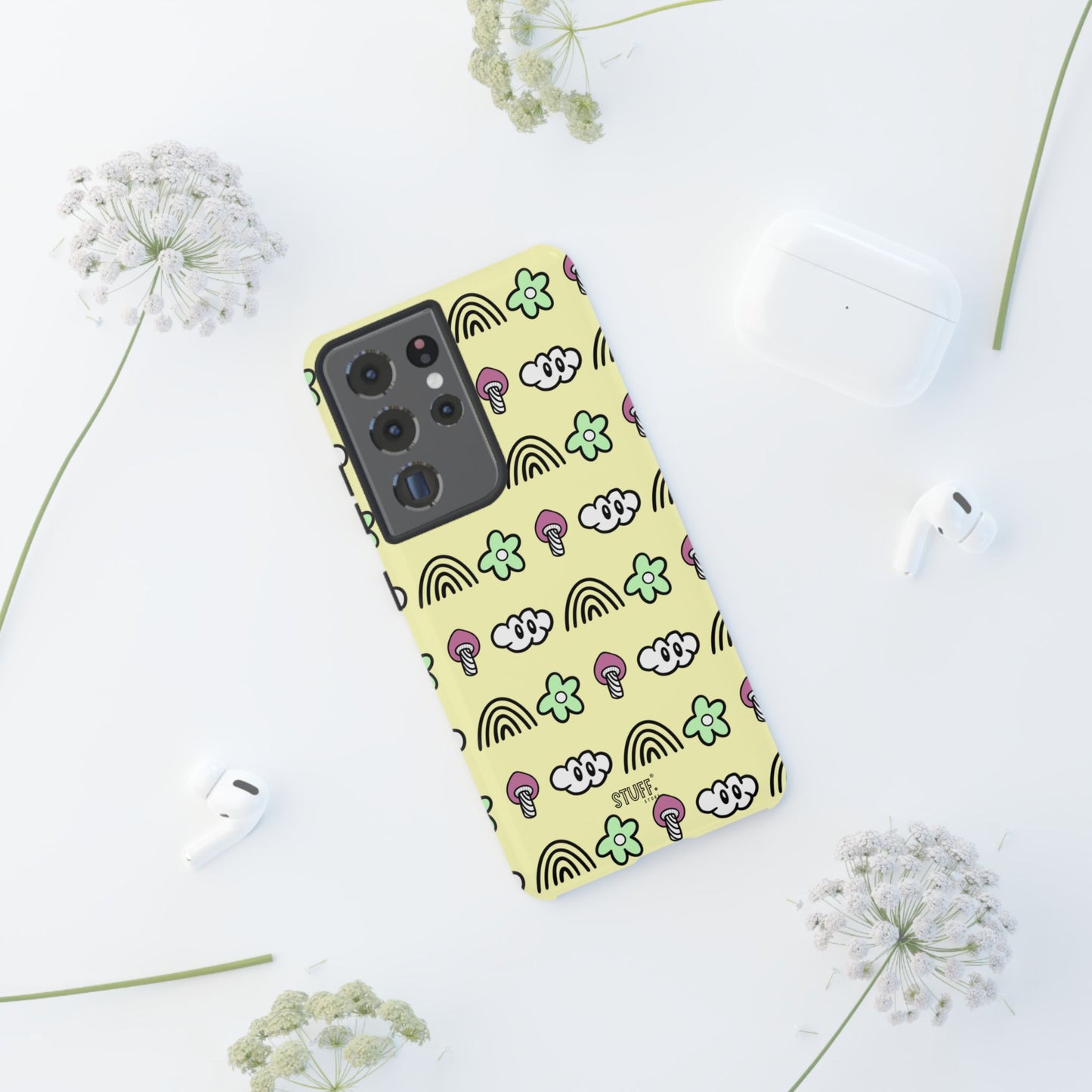 Pixie Case | Coque résistante double protection — Collection Pixie — Jaune