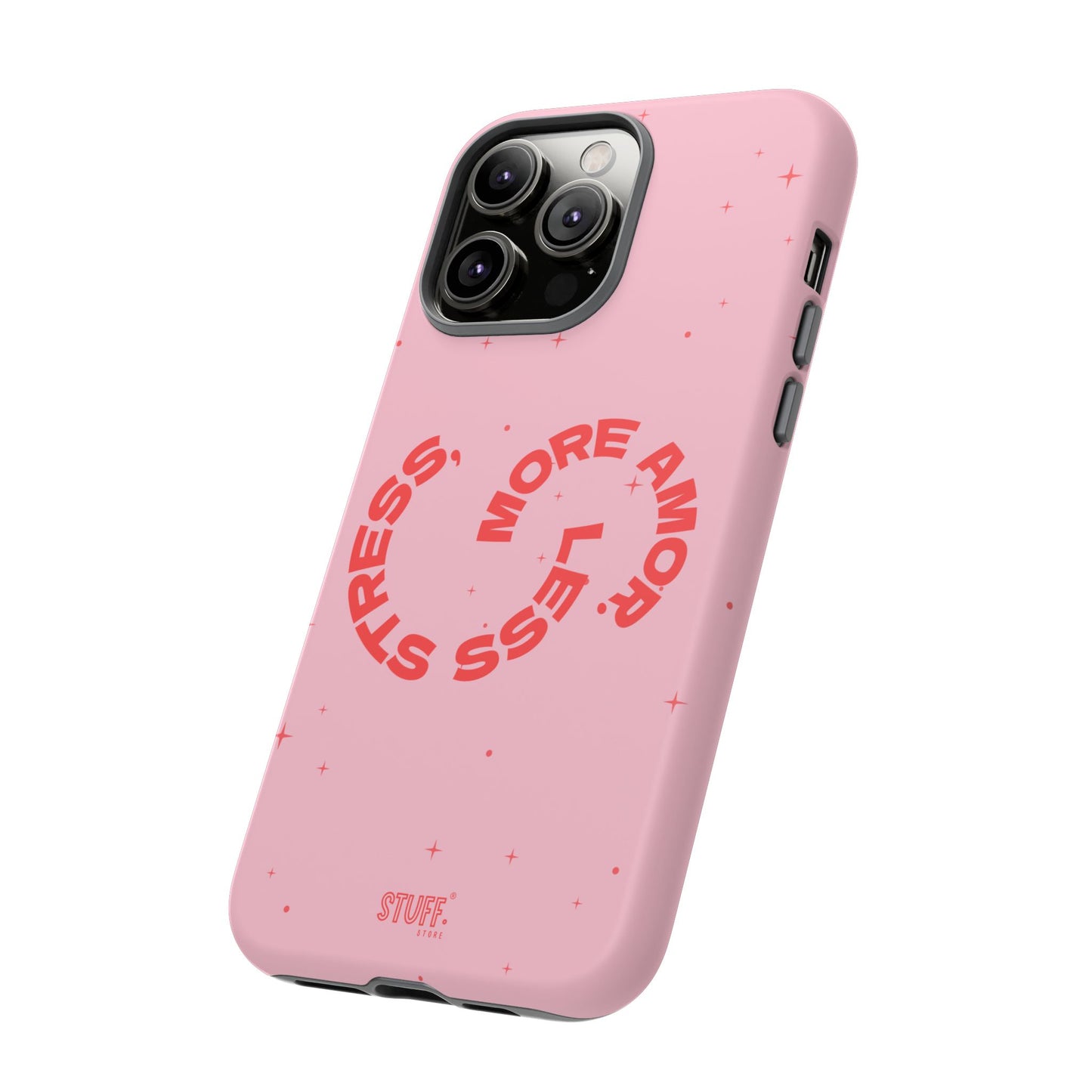 More Amor Case | Coque résistante double protection avec phrase Bienveillante