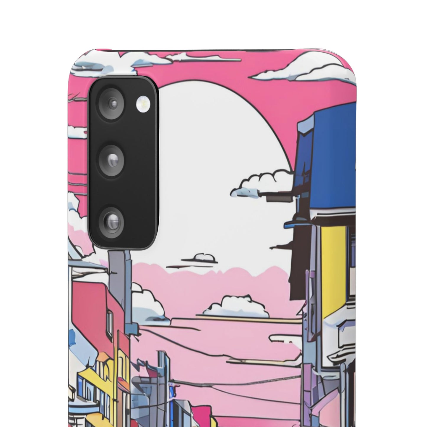 Pop Art Sunset | Coque snap légère et résistante inspiration Lichtenstein