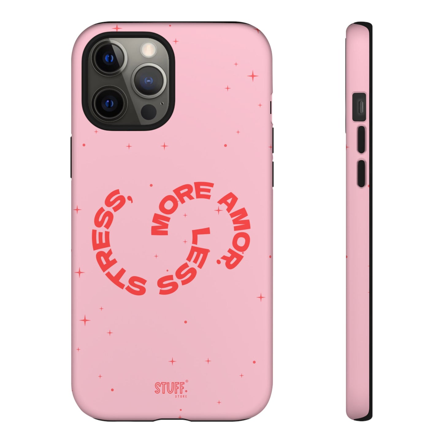 More Amor Case | Coque résistante double protection avec phrase Bienveillante