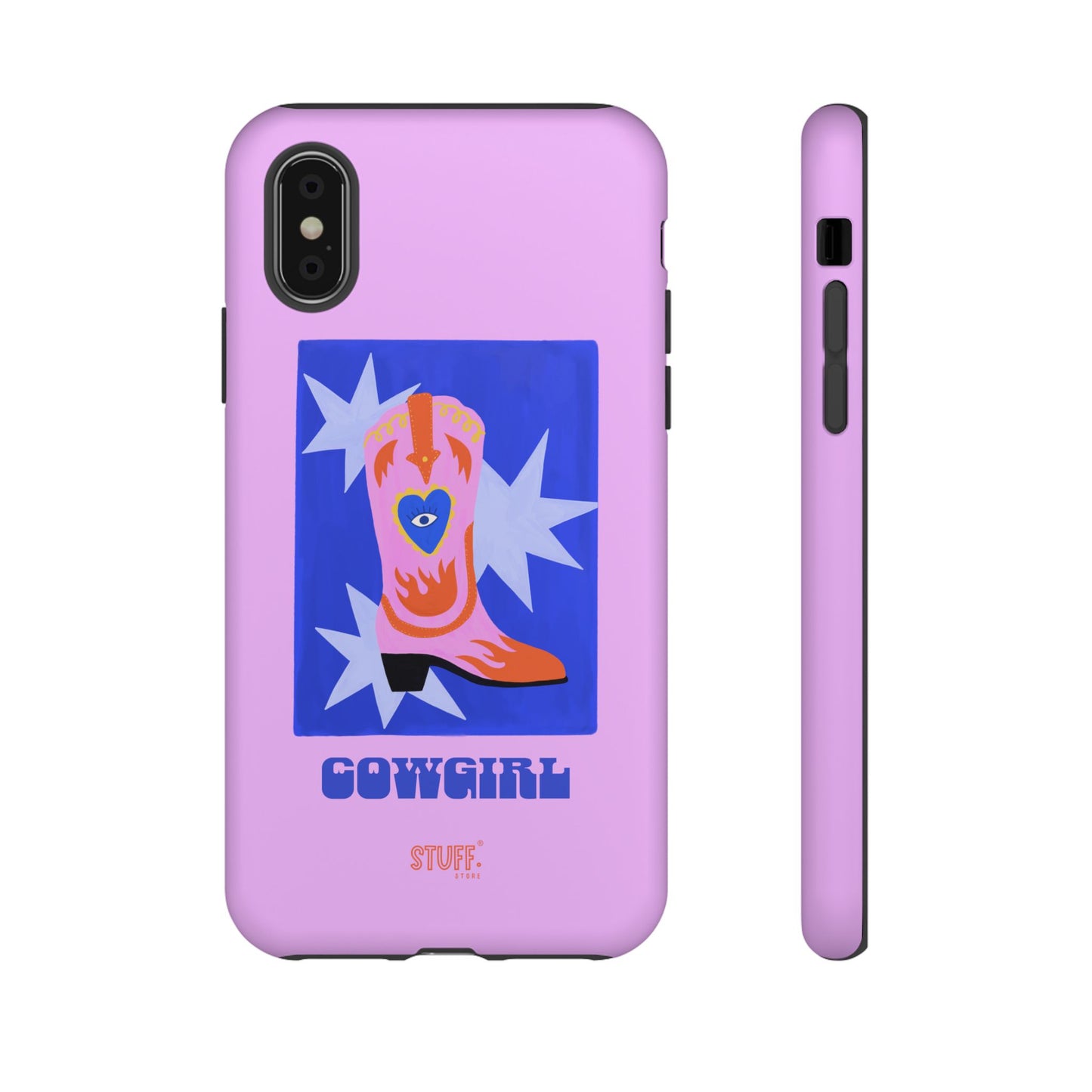 Cowgirl Case | Cose résistante double protection avec Design Western