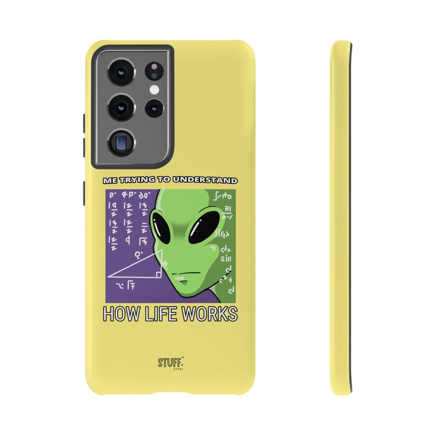 Confused Alien Case | Coque résistante Dual Protect anti-choc