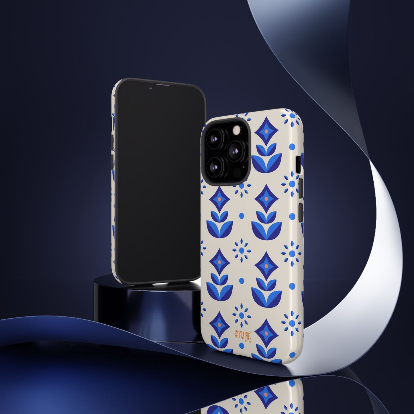 Floral Case | Coque résistante double protection avec Design Fleuri
