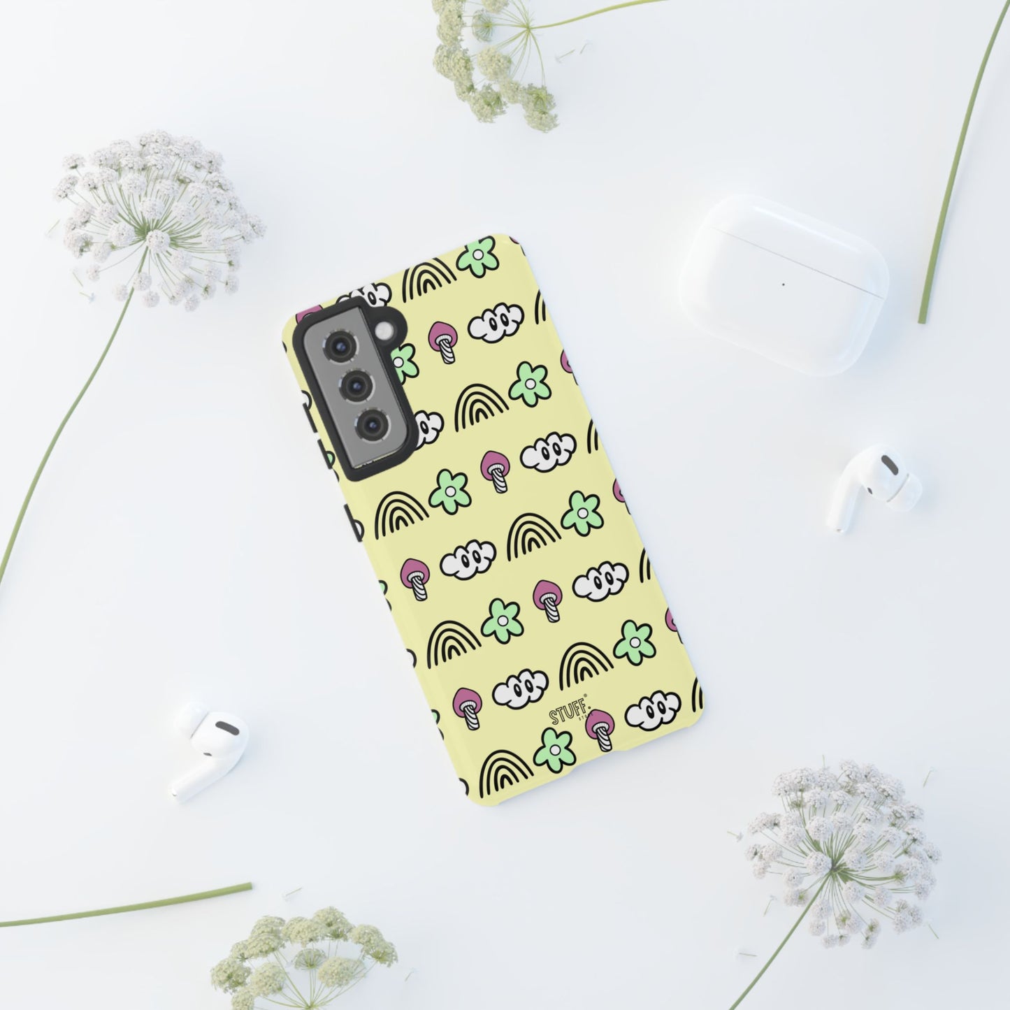 Pixie Case | Coque résistante double protection — Collection Pixie — Jaune