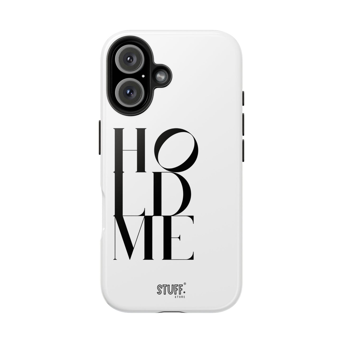 Hold Me | Coque résistante et durable avec Design épuré Monochrome