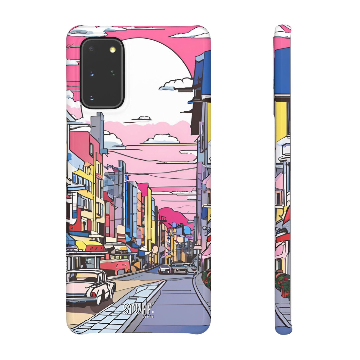 Pop Art Sunset | Coque snap légère et résistante inspiration Lichtenstein