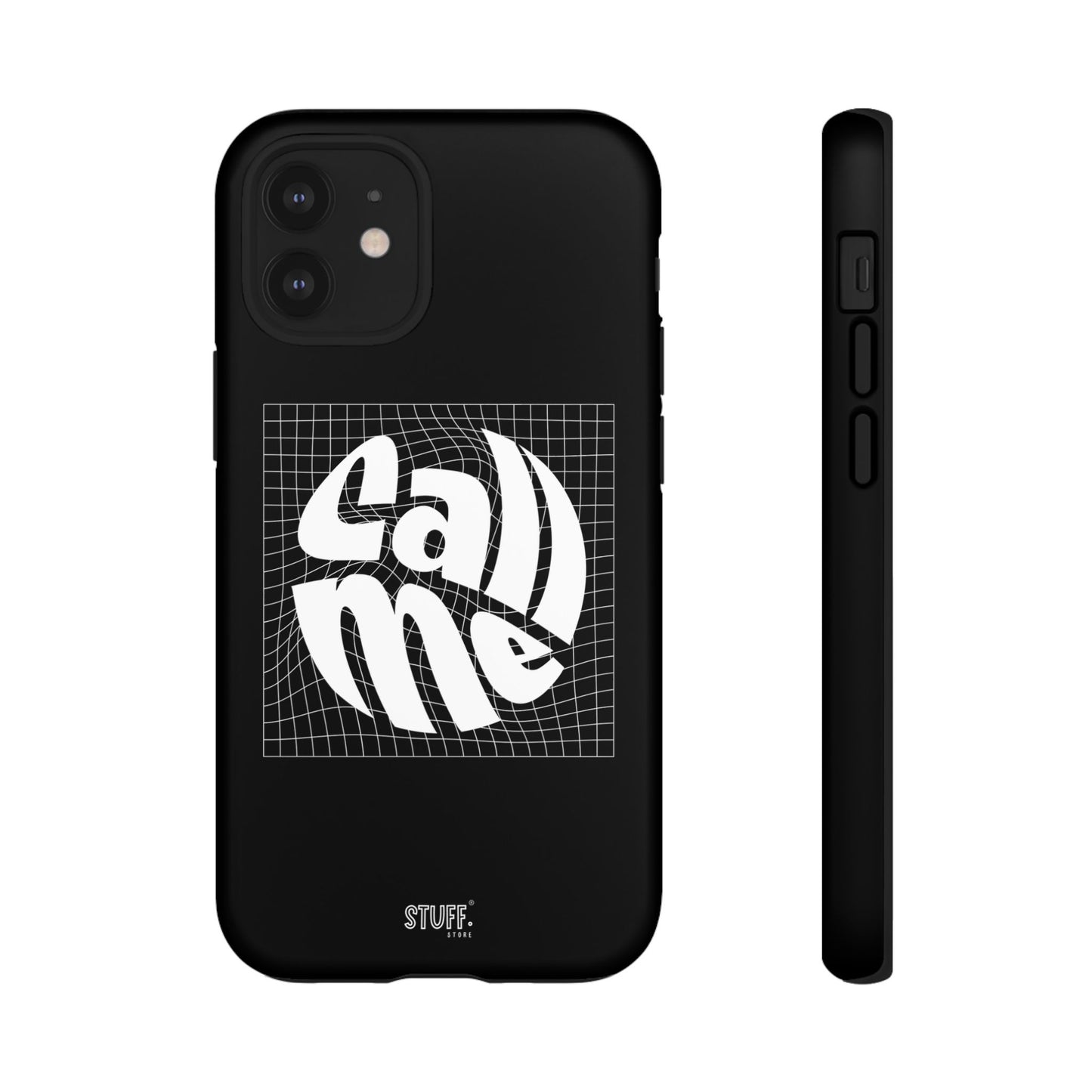 Call Me Case | Coque résistante double protection - Noir Effet Mat