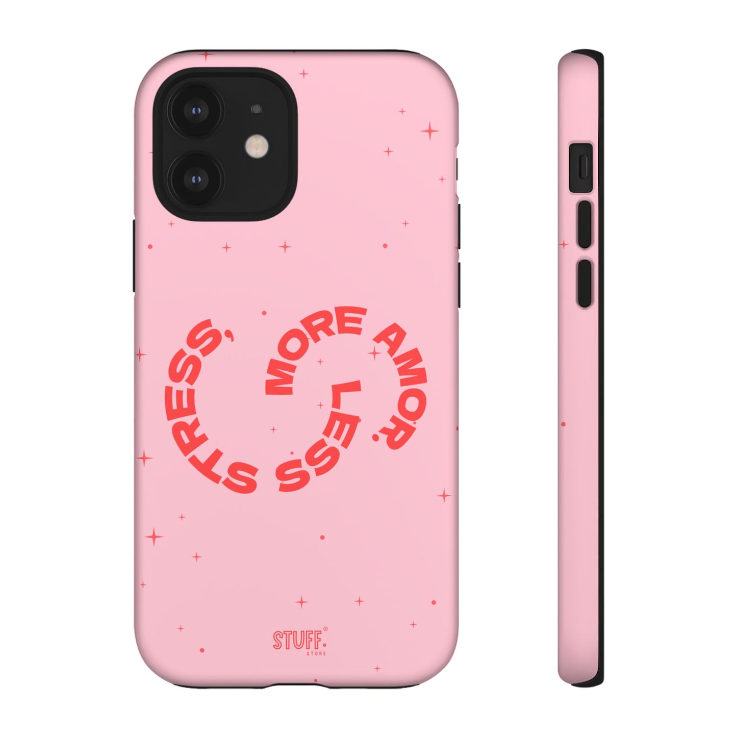 More Amor Case | Coque résistante double protection avec phrase Bienveillante