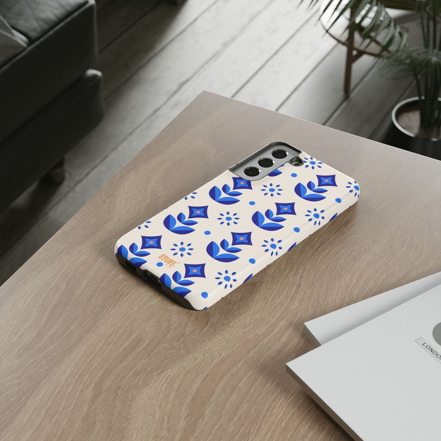 Floral Case | Coque résistante double protection avec Design Fleuri