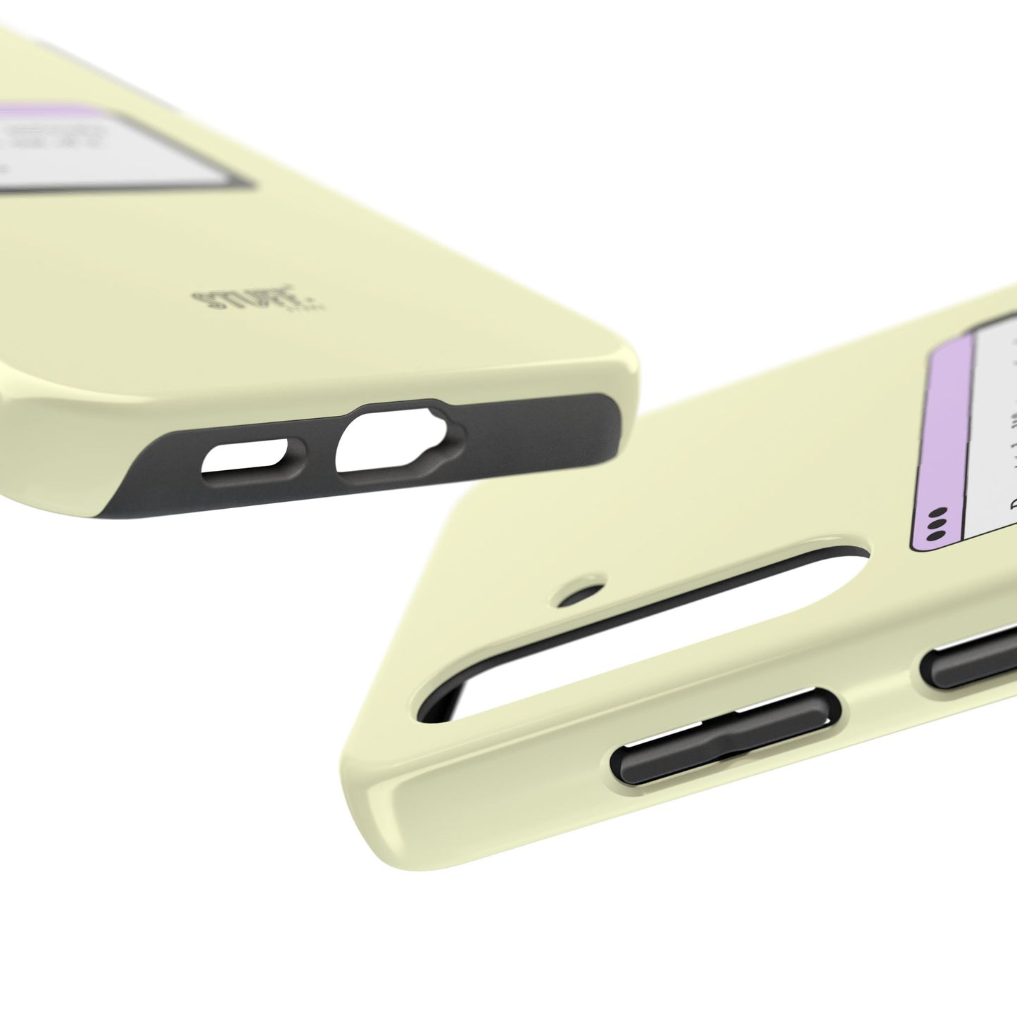 Window Case | Coque résistante à double protection avec citation – Design minimal & message puissant