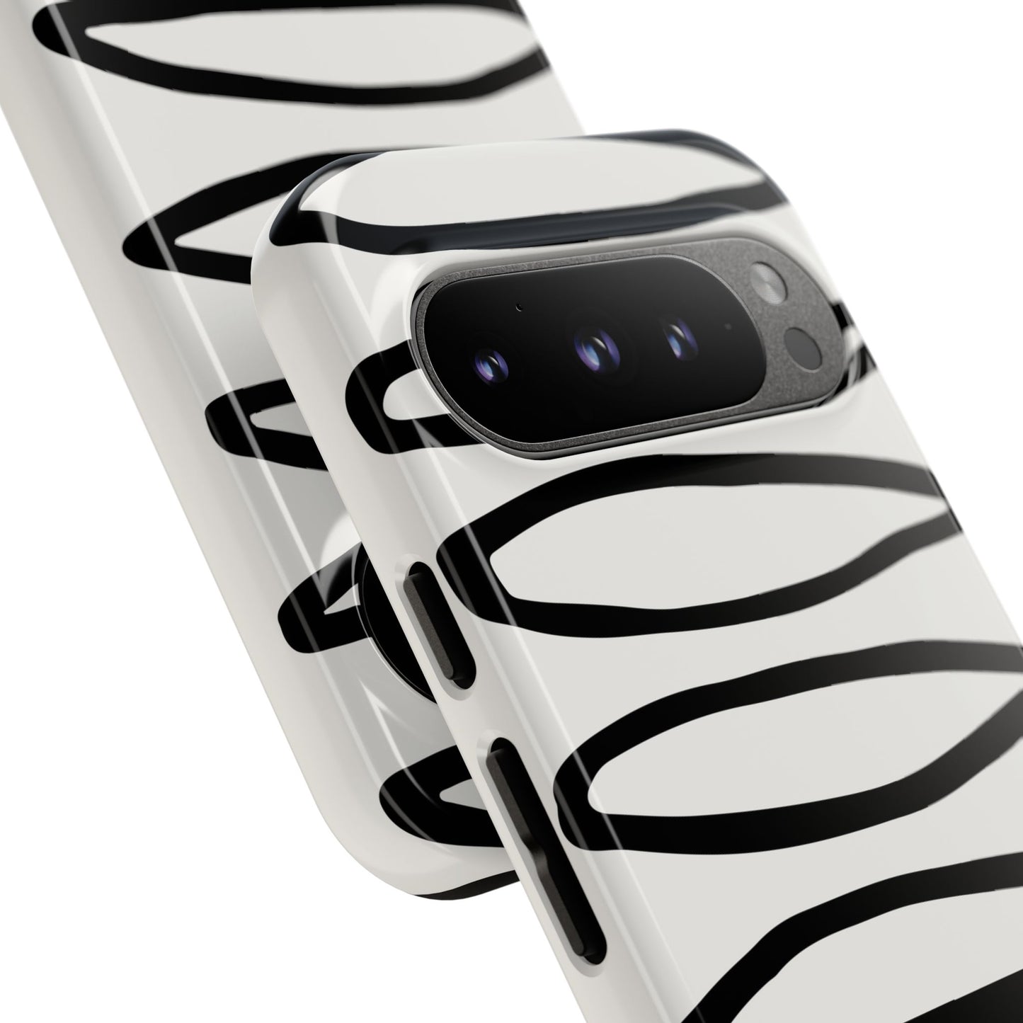 Loopy Case | Coque résistante double protection - Motif cercles abstraits