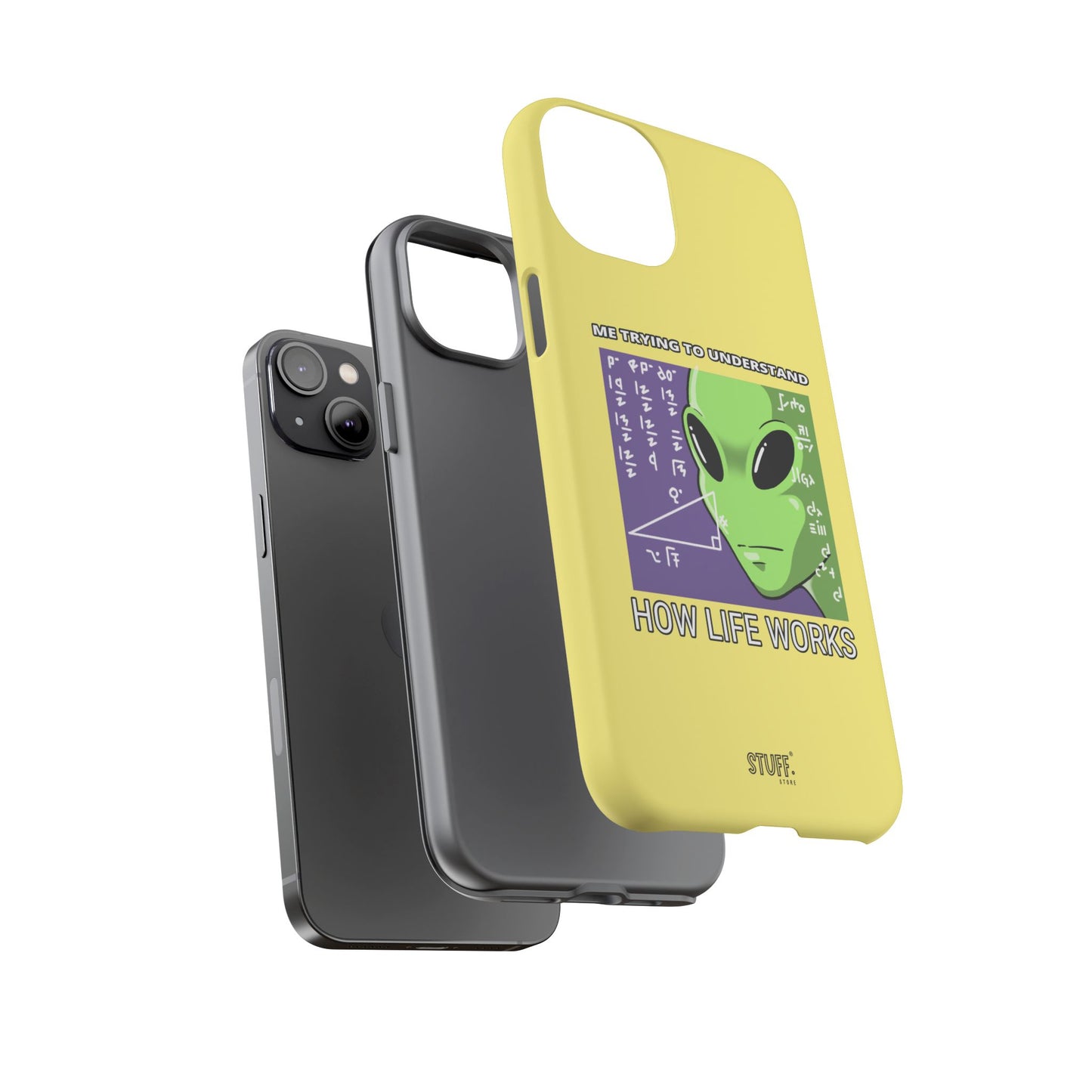 Confused Alien Case | Coque résistante Dual Protect anti-choc
