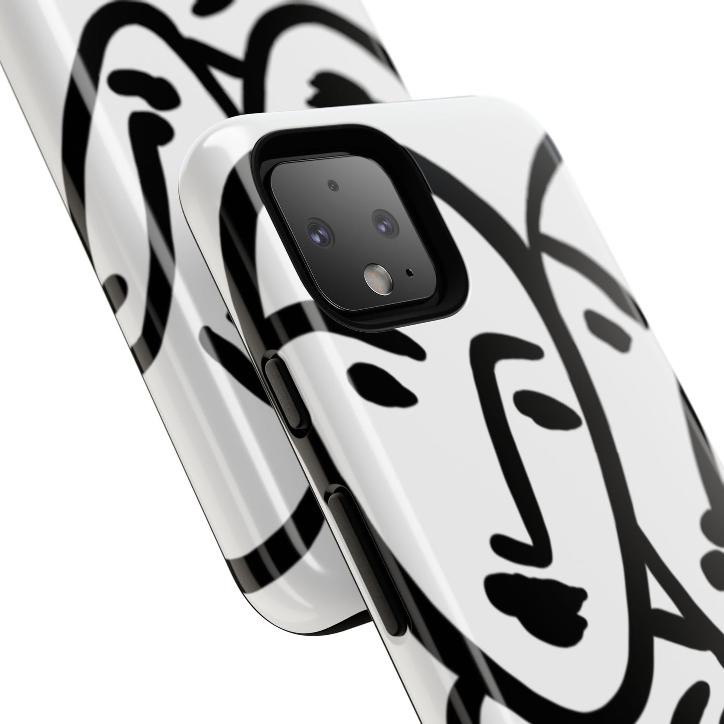 Les Trois Visages | Coque résistante double protection — inspiration Matisse