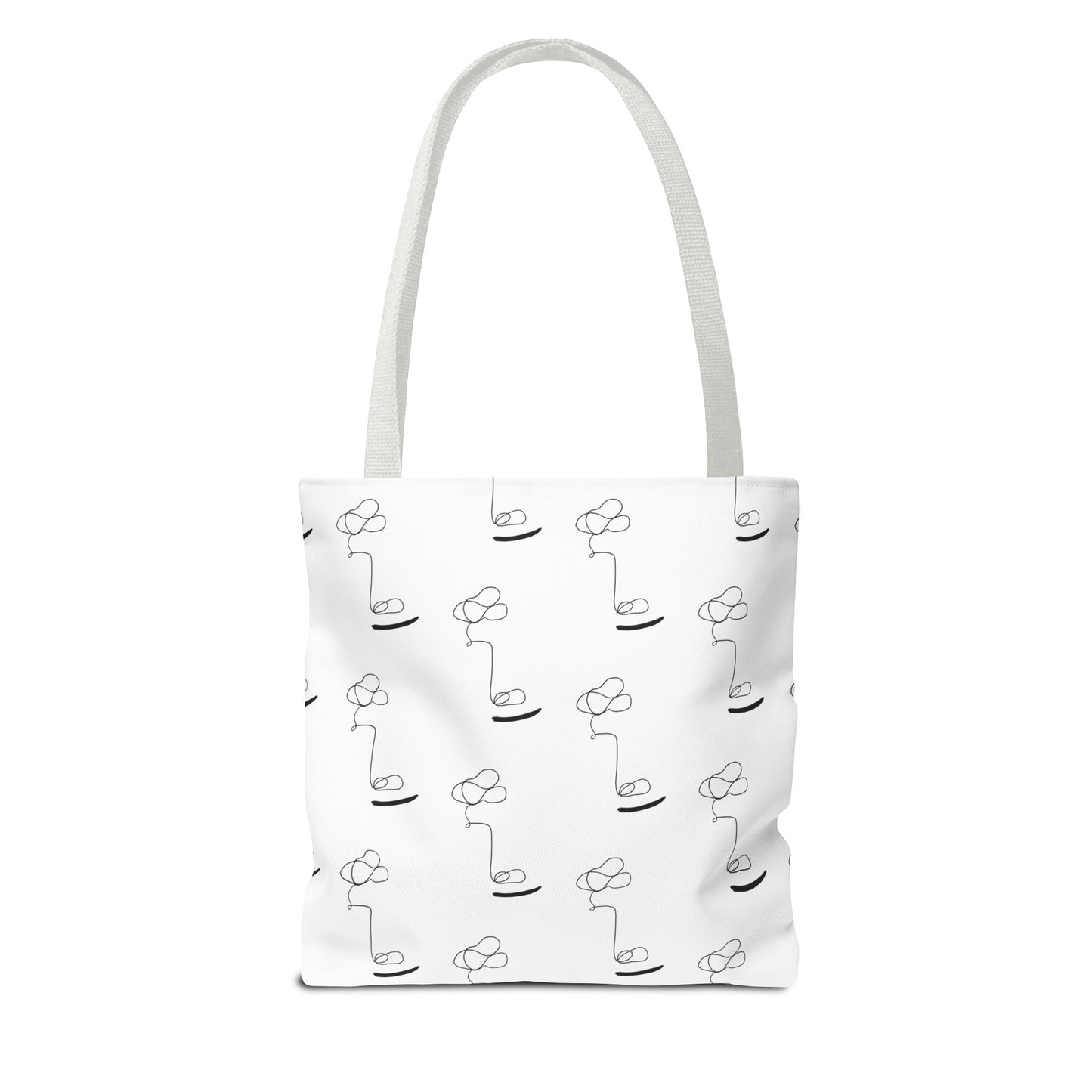He’s Art Tote Bag | Sac cabas résistant et durable avec design one-line