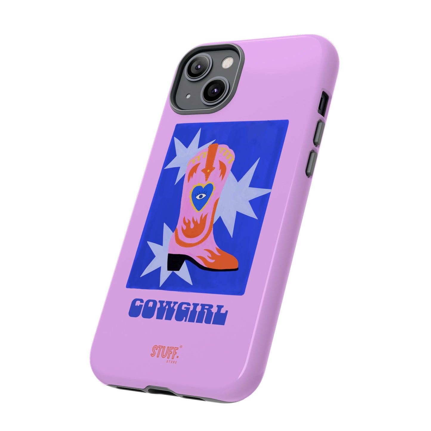 Cowgirl Case | Cose résistante double protection avec Design Western
