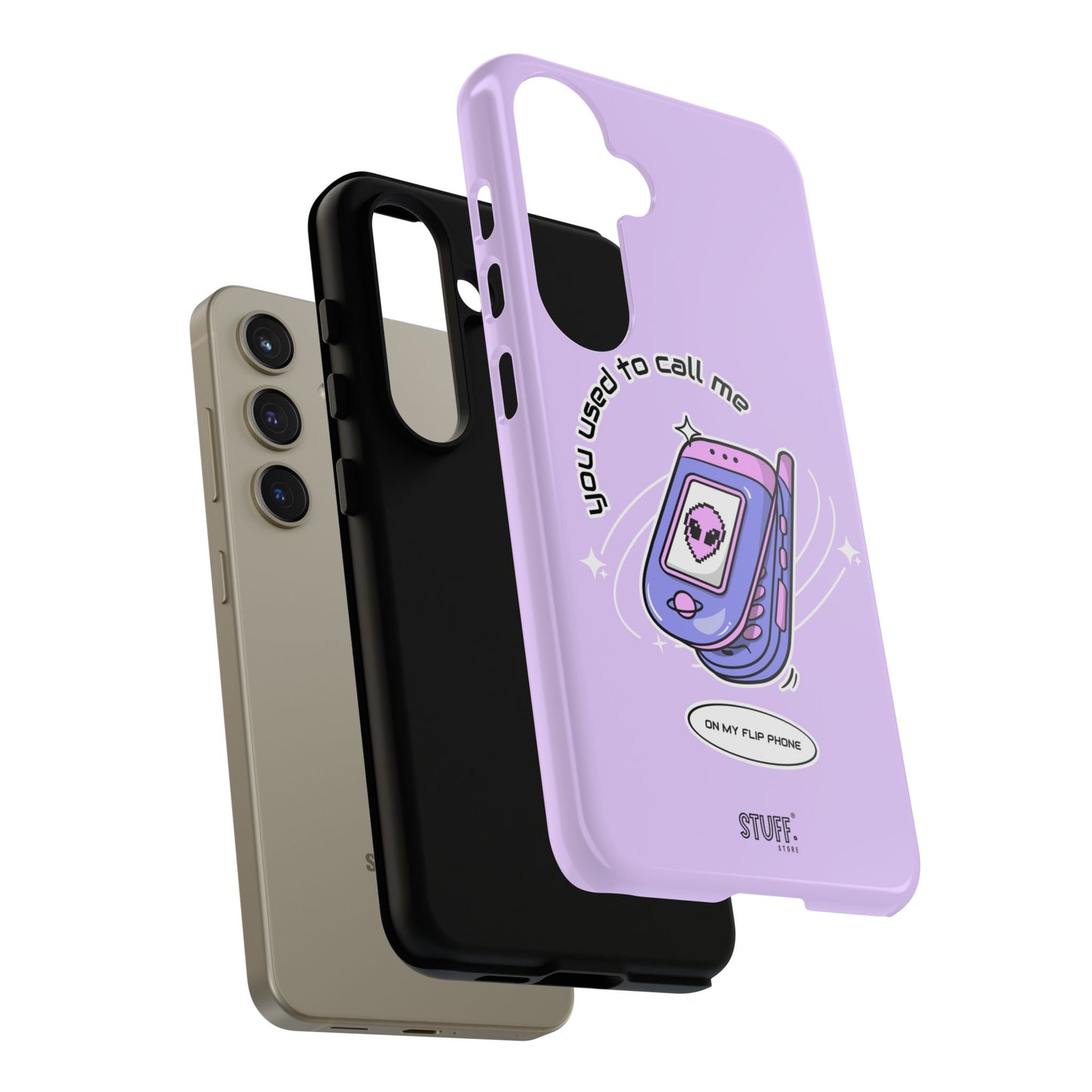 Flip Phone Case | Coque résistante double protection avec Design Y2K