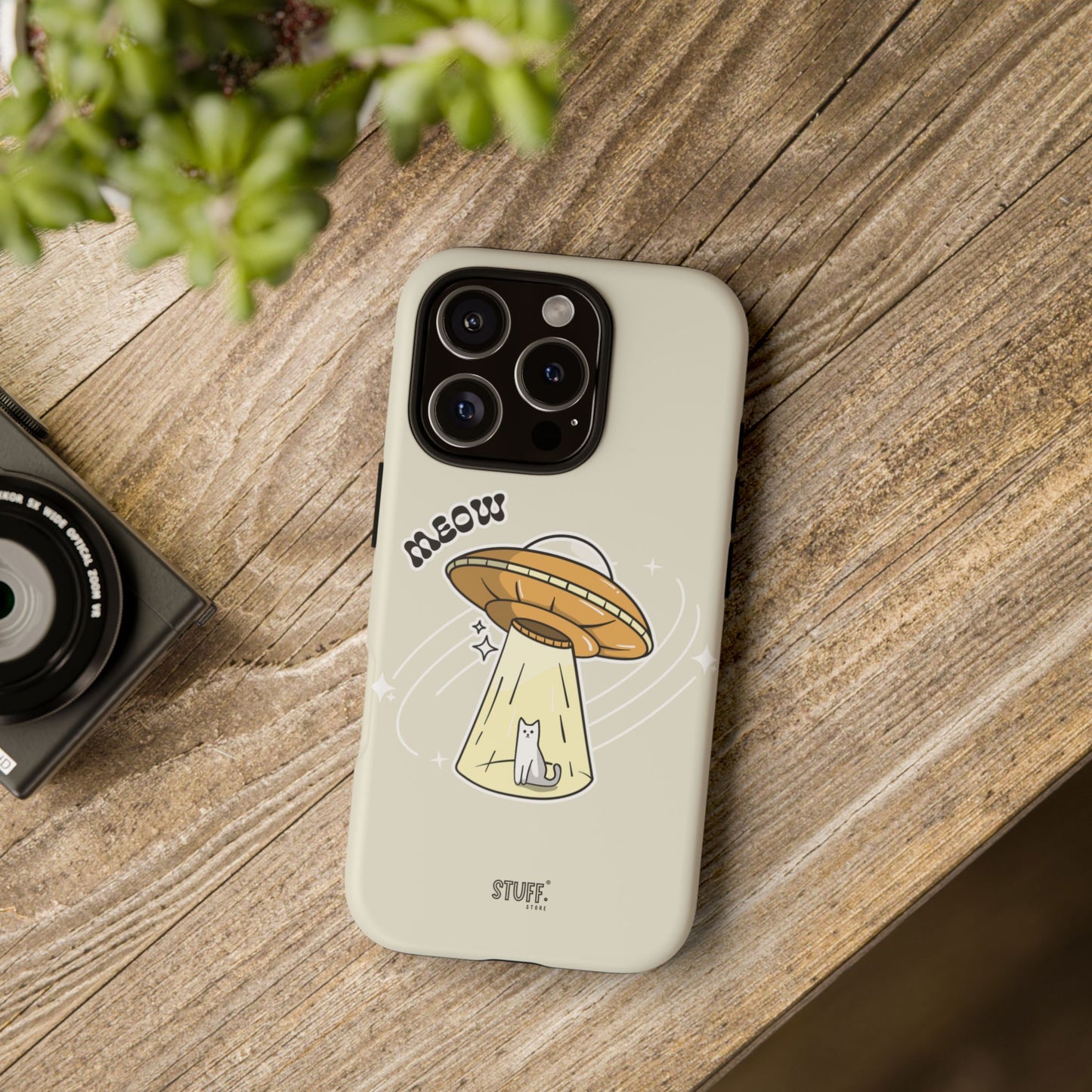 UFO Case | Coque résistante double protection avec Design OVNI fun