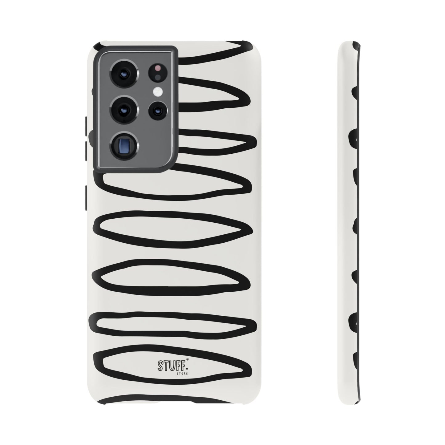 Loopy Case | Coque résistante double protection - Motif cercles abstraits