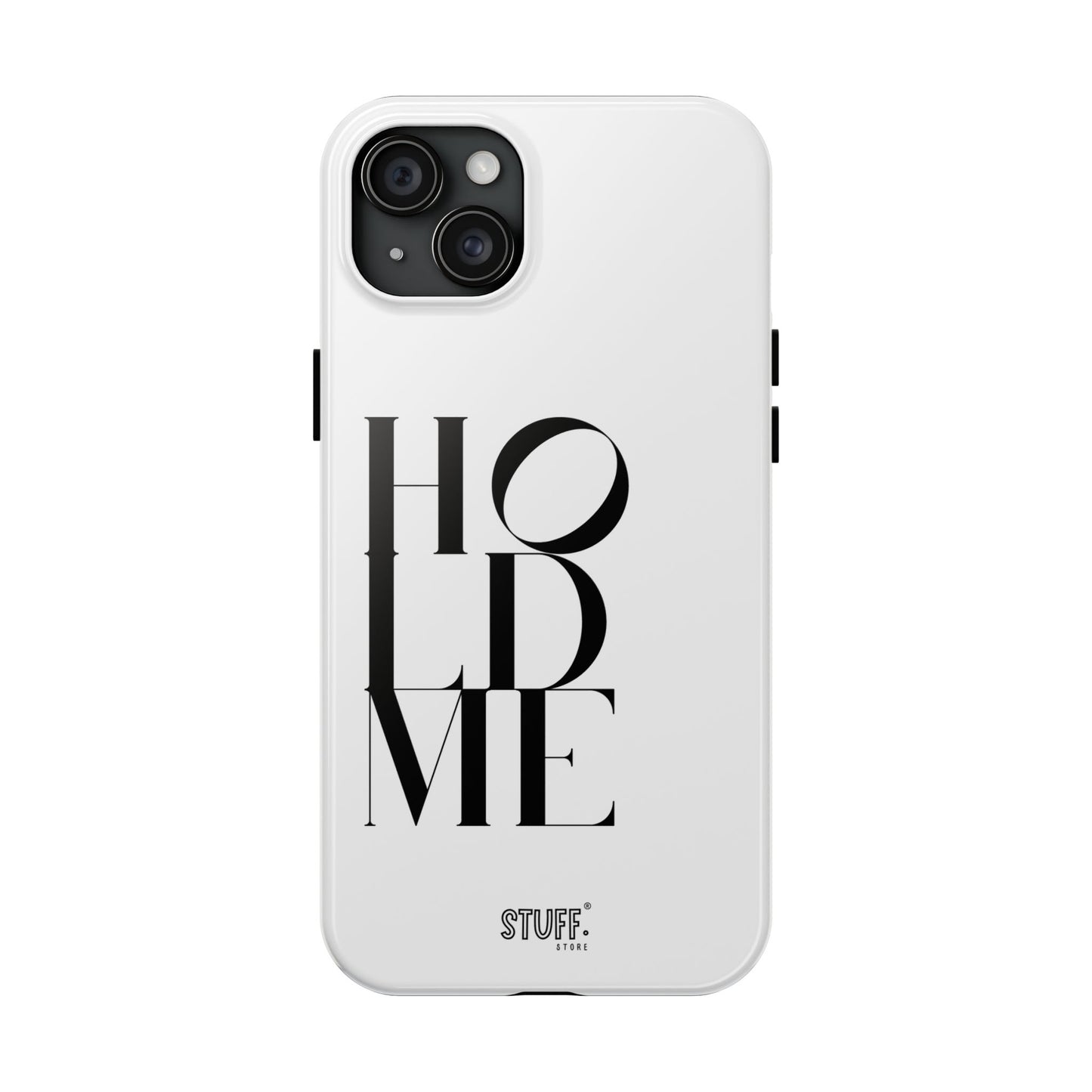 Hold Me | Coque résistante et durable avec Design épuré Monochrome