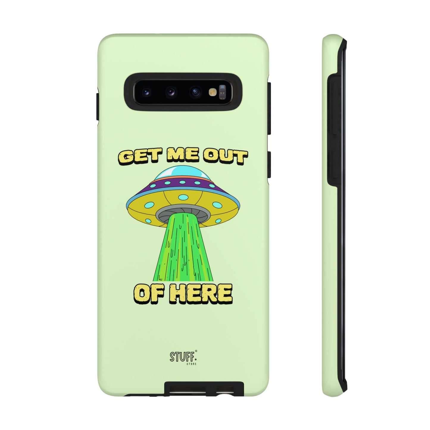 Get Me Out of Here | Coque résistante anti-choc — Vert Menthe