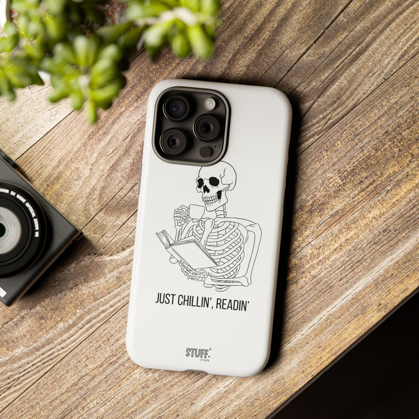 Chillin' Case | Coque résistante double protection avec phrase drôle