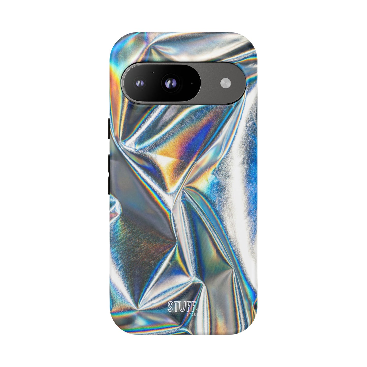 Metallic Case | Coque résistante double protection anti-choc - Effet Métallique