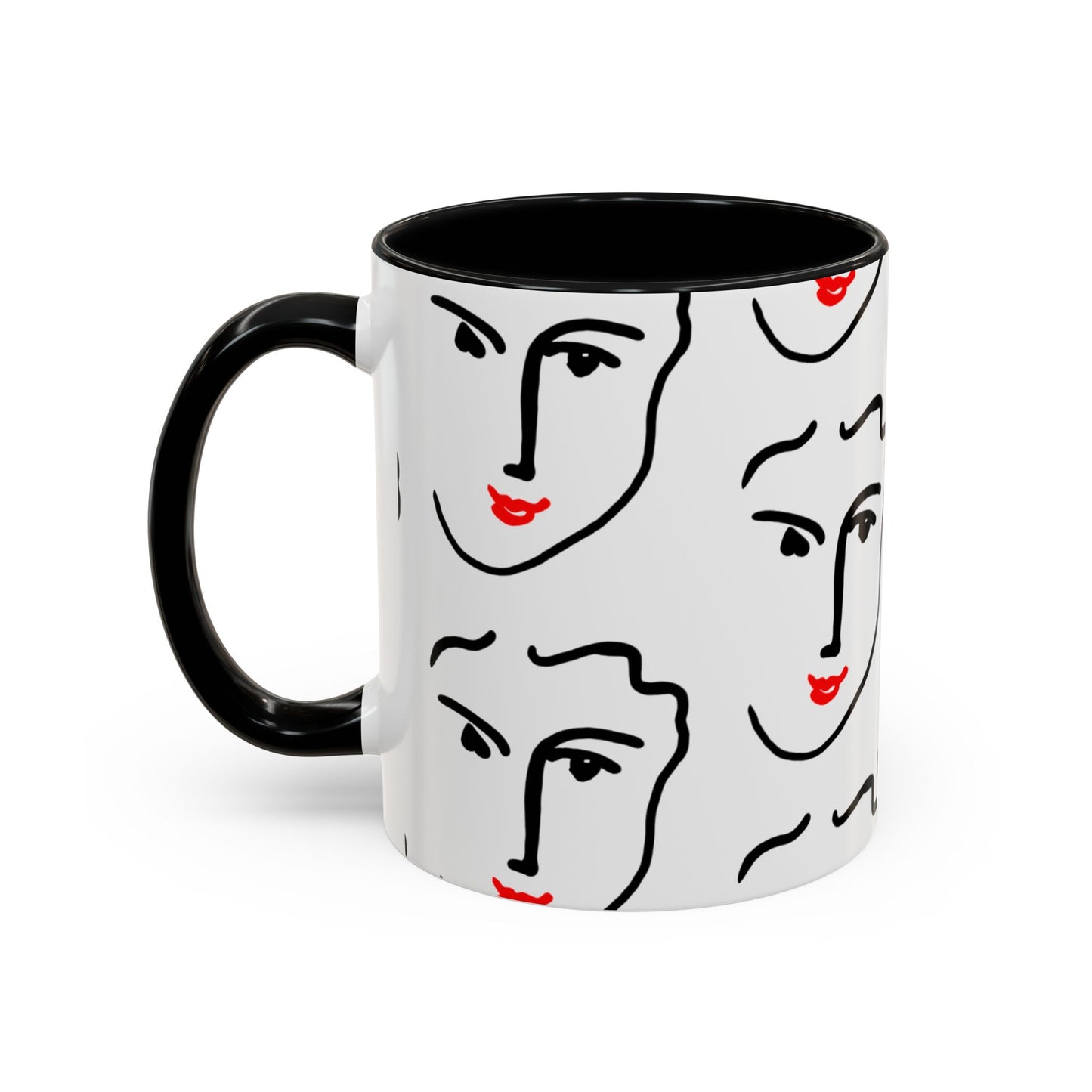 Nadia Cup | Matisse-inspired two-tone mug - 330ml