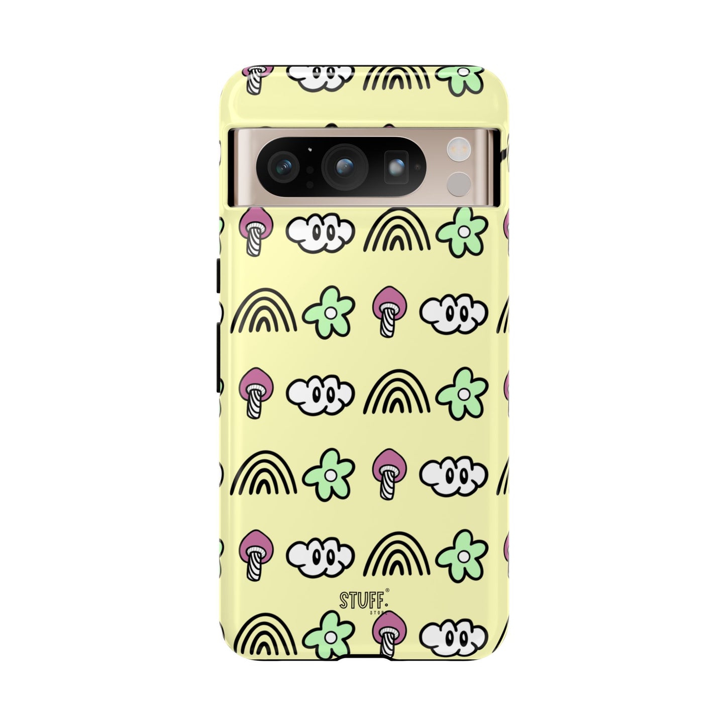 Pixie Case | Coque résistante double protection — Collection Pixie — Jaune