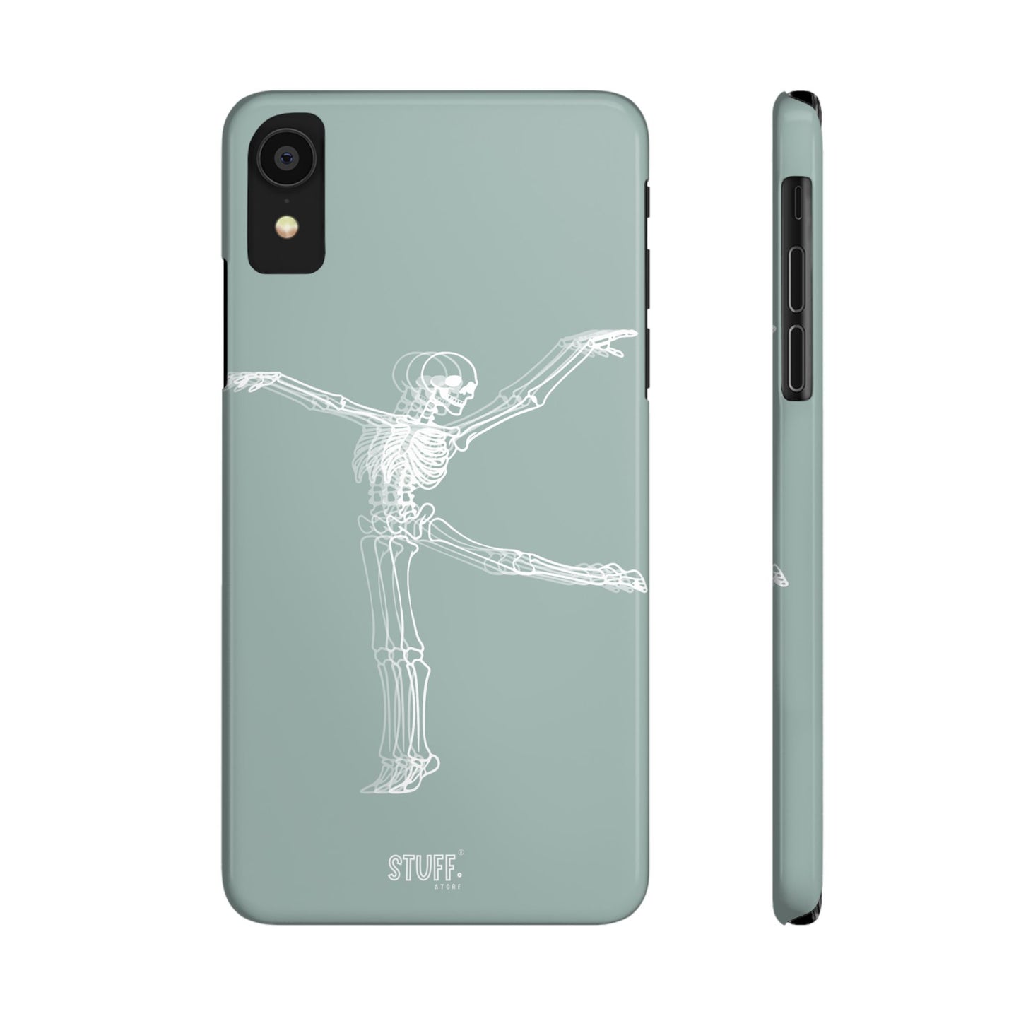 Bone-a-Rina | Coque slim durable et anti-chocs avec Design de Squelette Ballerine