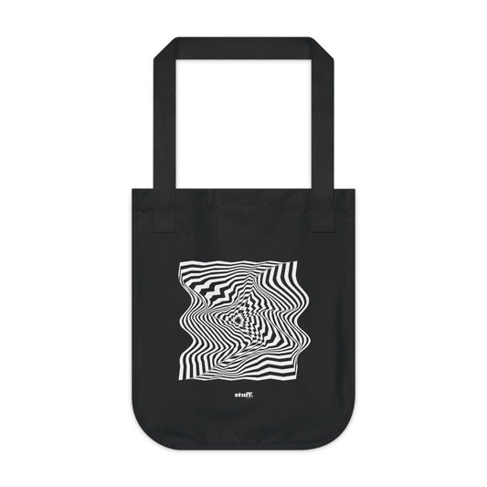 Tote Bag Distortion | Sac cabas eco-friendly en coton bio