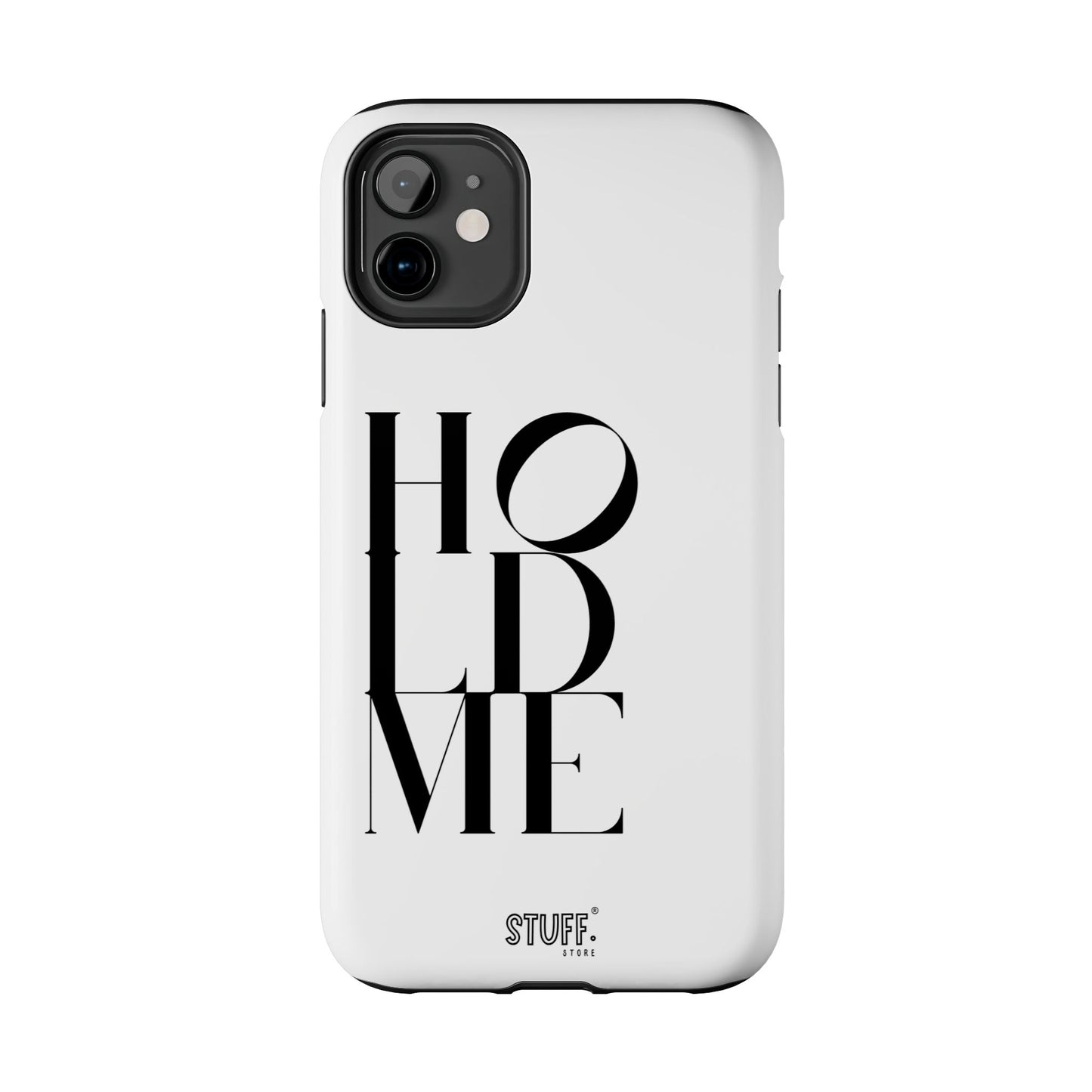 Hold Me | Coque résistante et durable avec Design épuré Monochrome