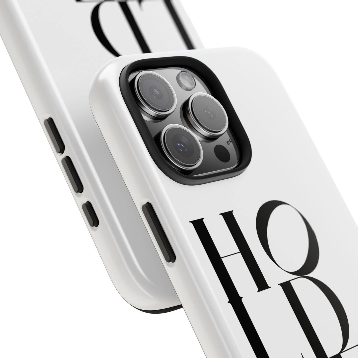 Hold Me | Coque résistante et durable avec Design épuré Monochrome