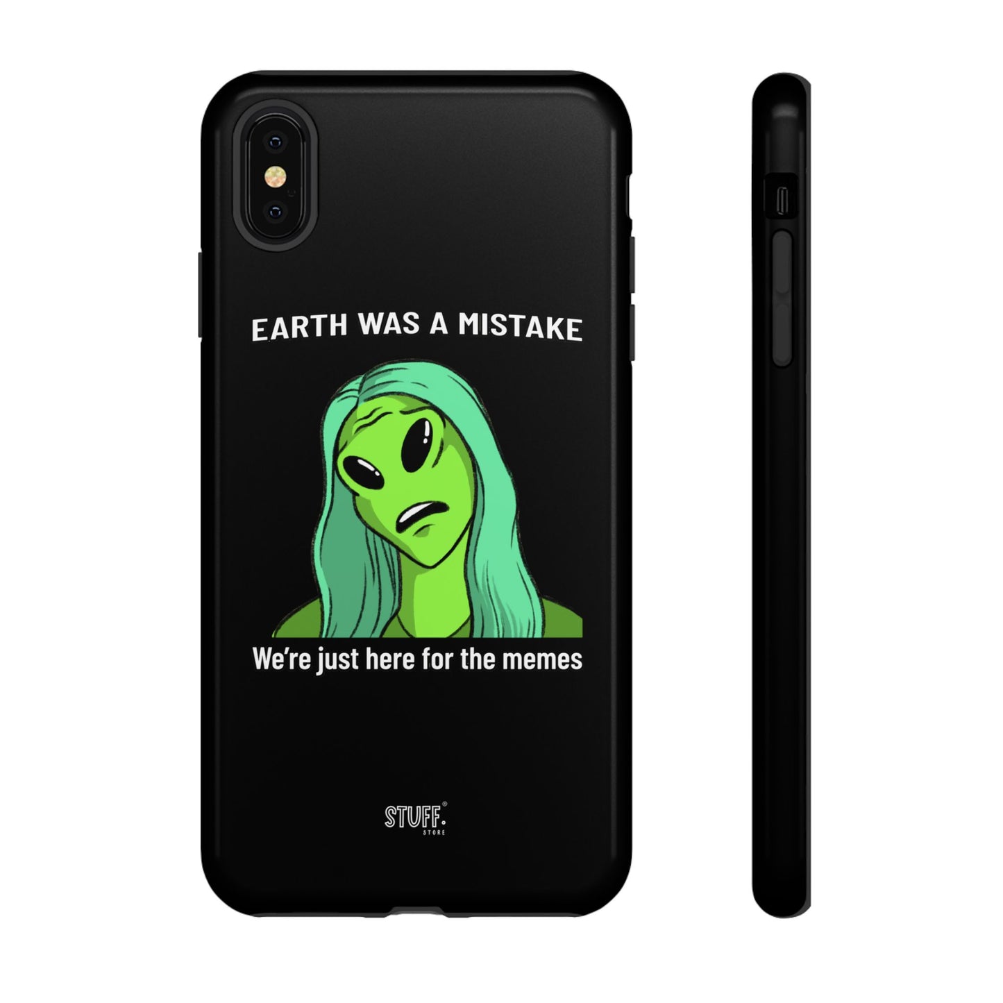 Meme Liking Alien Case | Coque résistante double protection pour les amateurs de Pop Culture